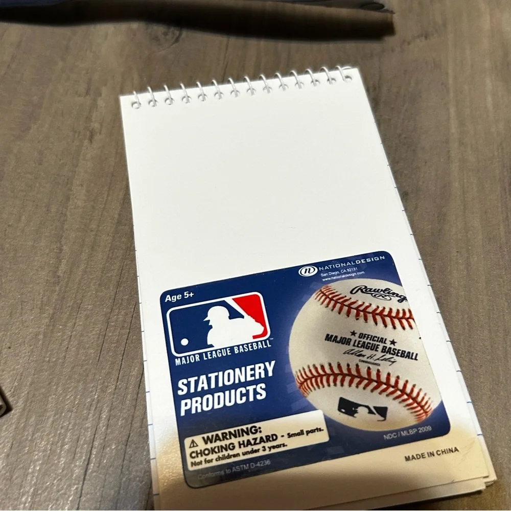 Boston Red Sox Tokidoki Pencil Case Pouch Notebook Set